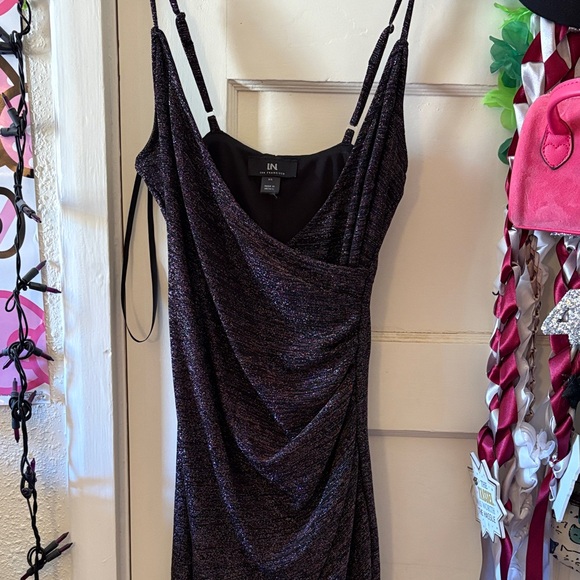 Women's Black and Red Dress - Picture 1 of 5